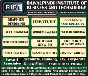 Project Management Courses, Data Management System (DMS) Course, Computer Courses, Adobe Photoshop Course, Civil 3D Course, CIT & DIT Course, Management Courses, HR, HRM, QC & QA Courses at RIBT Rawalpindi Management Courses, HR, HRM, QC & QA Courses at RIBT Rawalpindi 03360050007